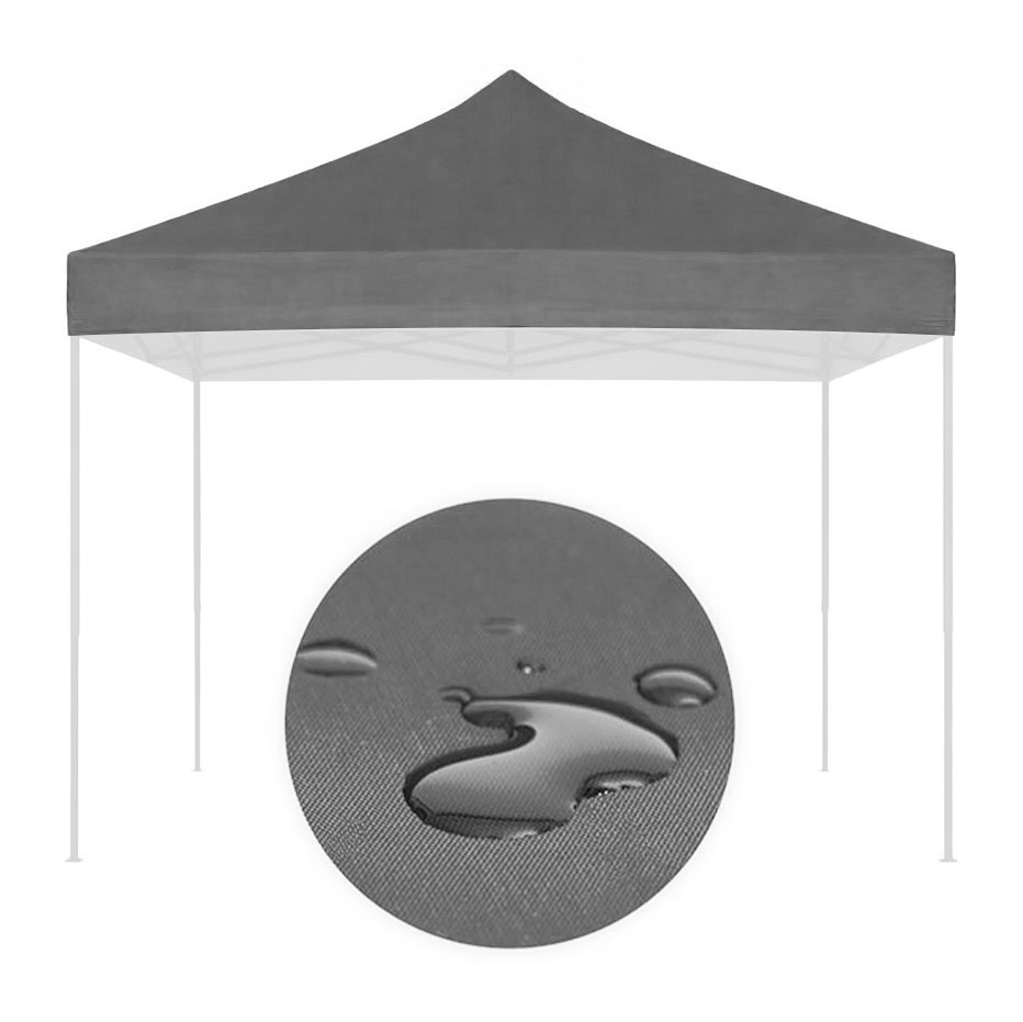 Dach poszycie 3x3 m do namiotu pawilonu ogrodowego 420D PVC szary MultiGarden - obrazek 8
