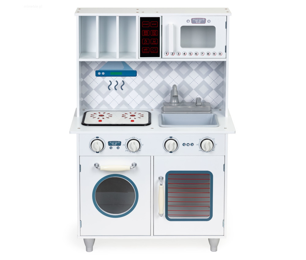 Drewniana Kuchnia Wash LED