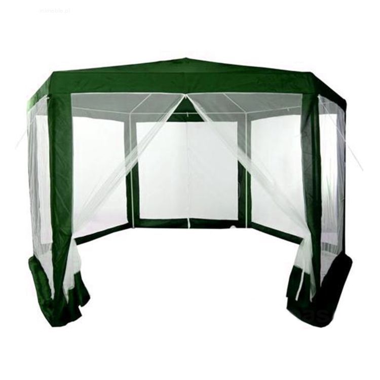 Namiot pawilon ogrodowy handlowy 2x2x2 m z moskitierą zielony MultiGarden - obrazek 5