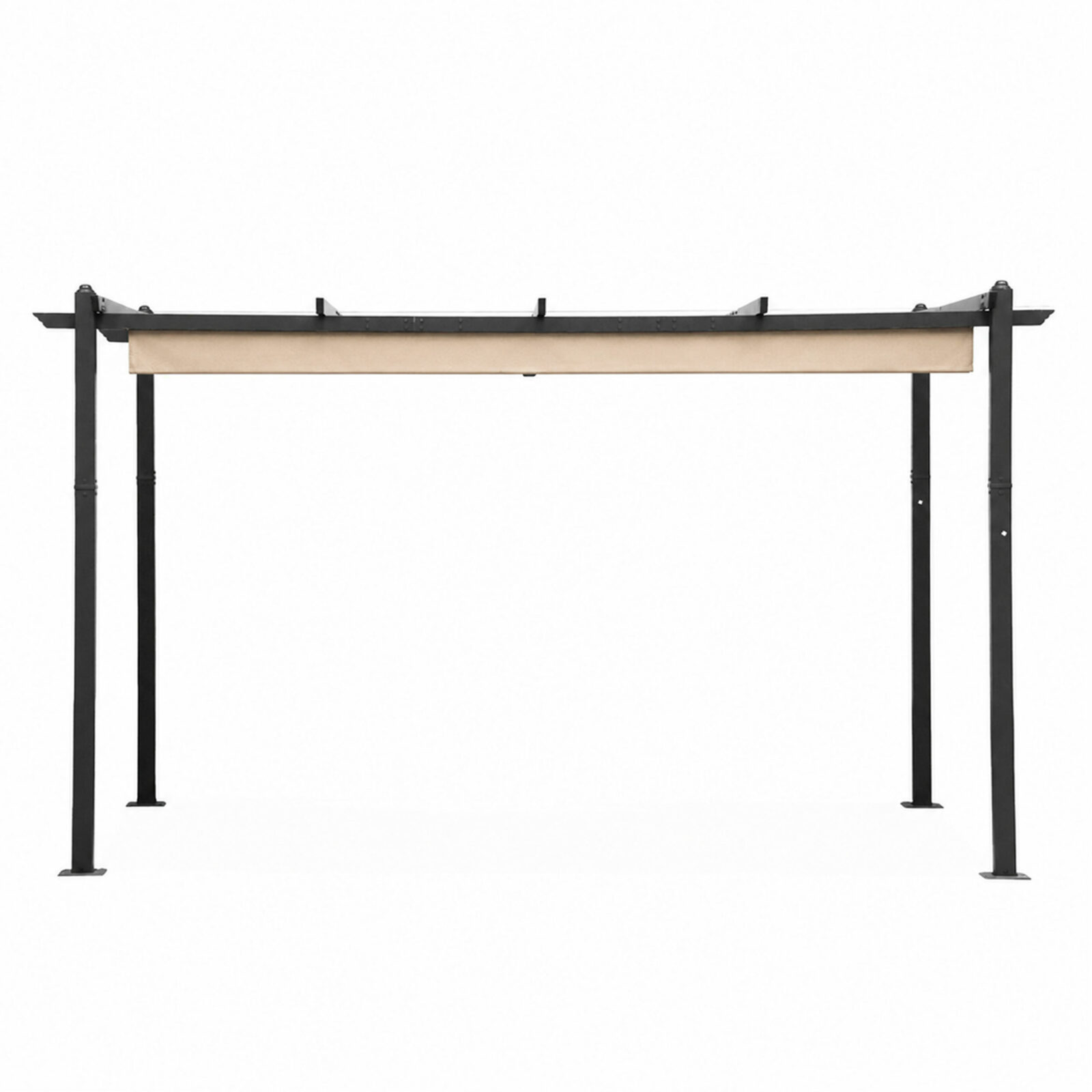 Pergola ogrodowa tarasowa 3x4 m stalowa altana zadaszenie beżowa MultiGarden - obrazek 5