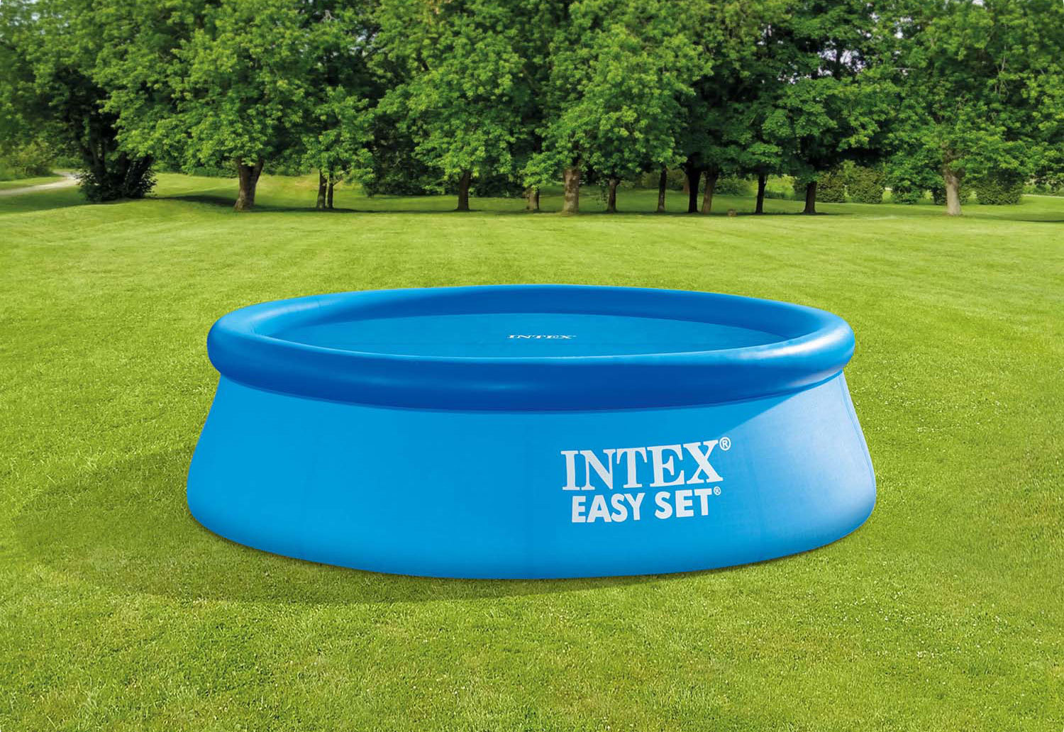 Pokrywa solarna grzewcza mata do basenu 244cm 28010 INTEX - obrazek 3