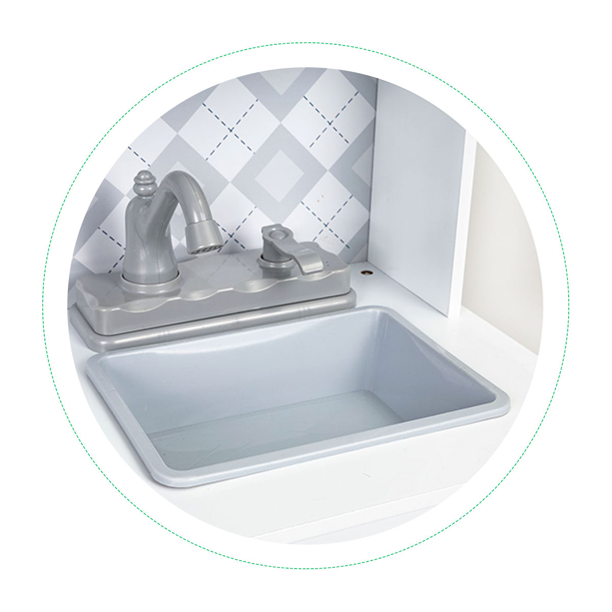 Drewniana Kuchnia Wash LED - obrazek 8
