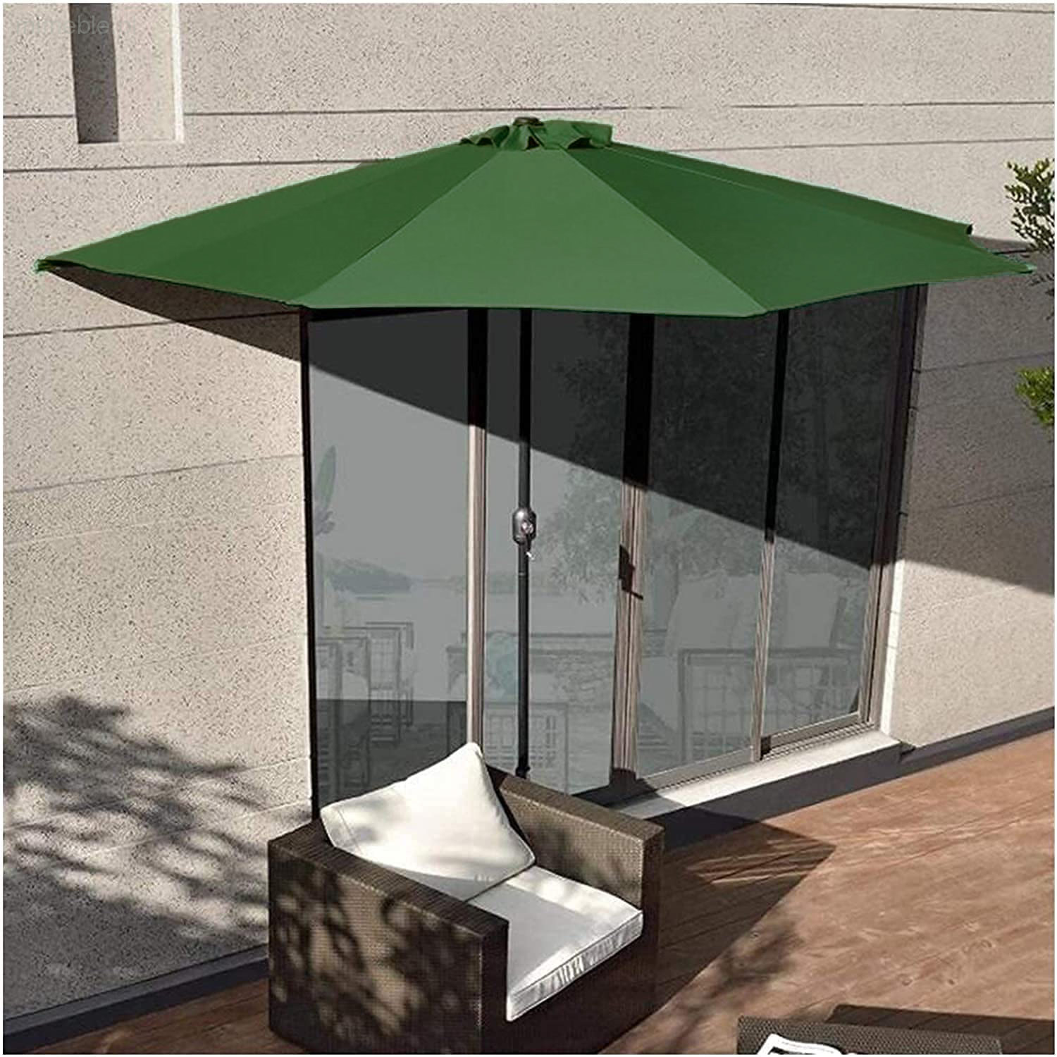 Parasol ogrodowy na taras - zielony- - obrazek 8