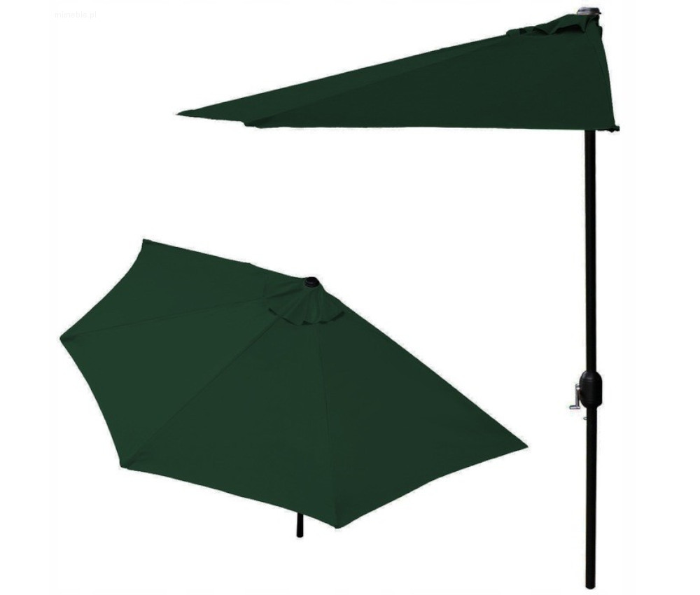 Parasol ogrodowy na taras - zielony-