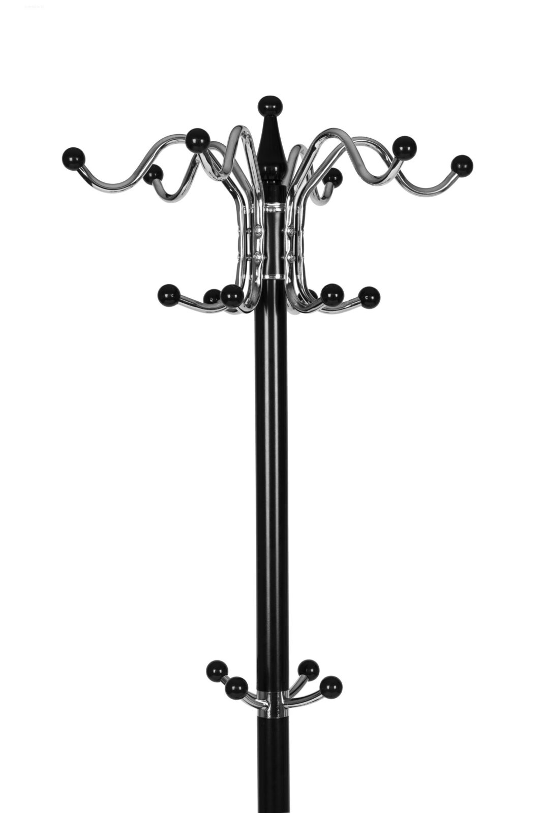 Wieszak na ubrania stojący 16 haczyków metal 172 cm - obrazek 4