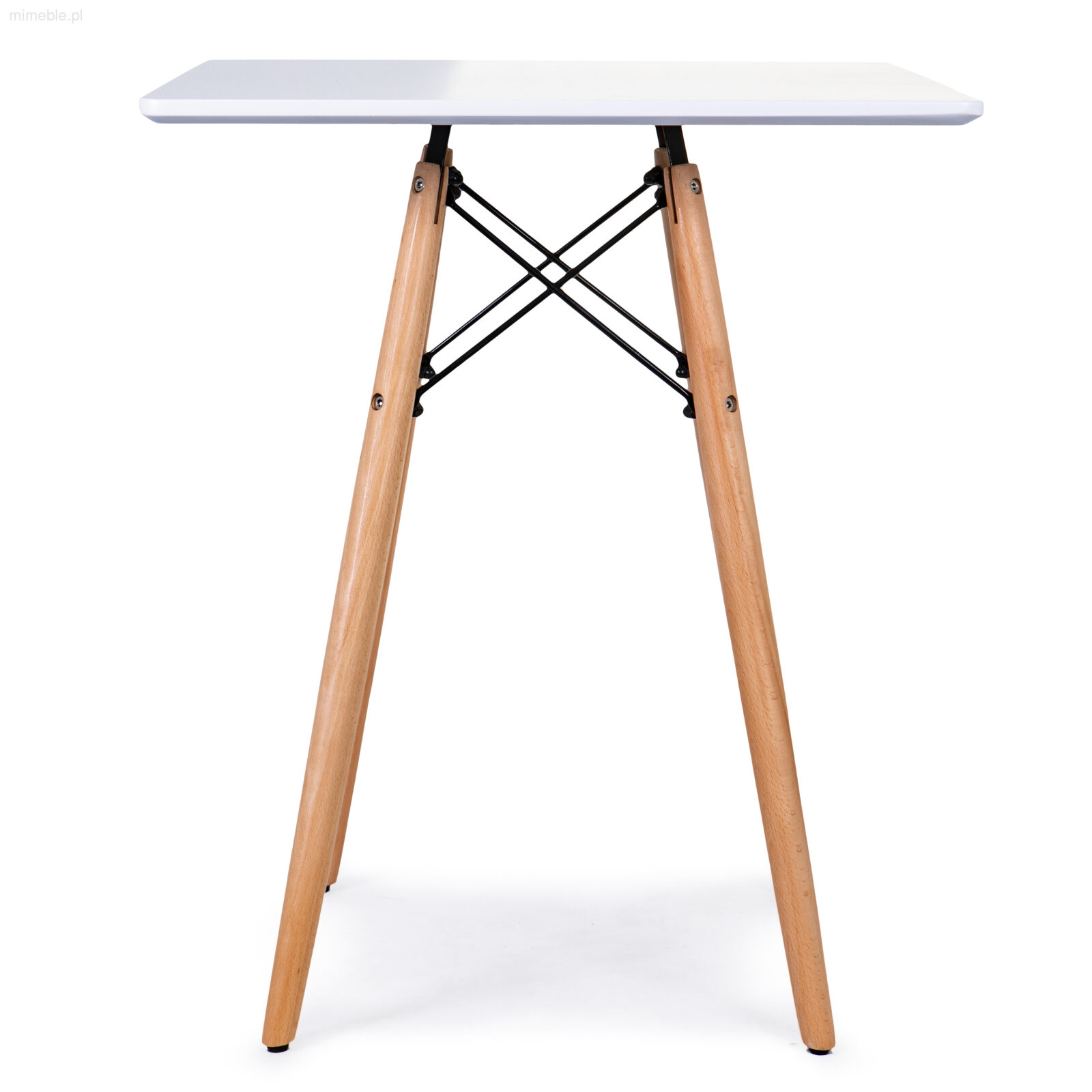 Stół w Stylu Skandynawskim Square 60 cm - obrazek 2