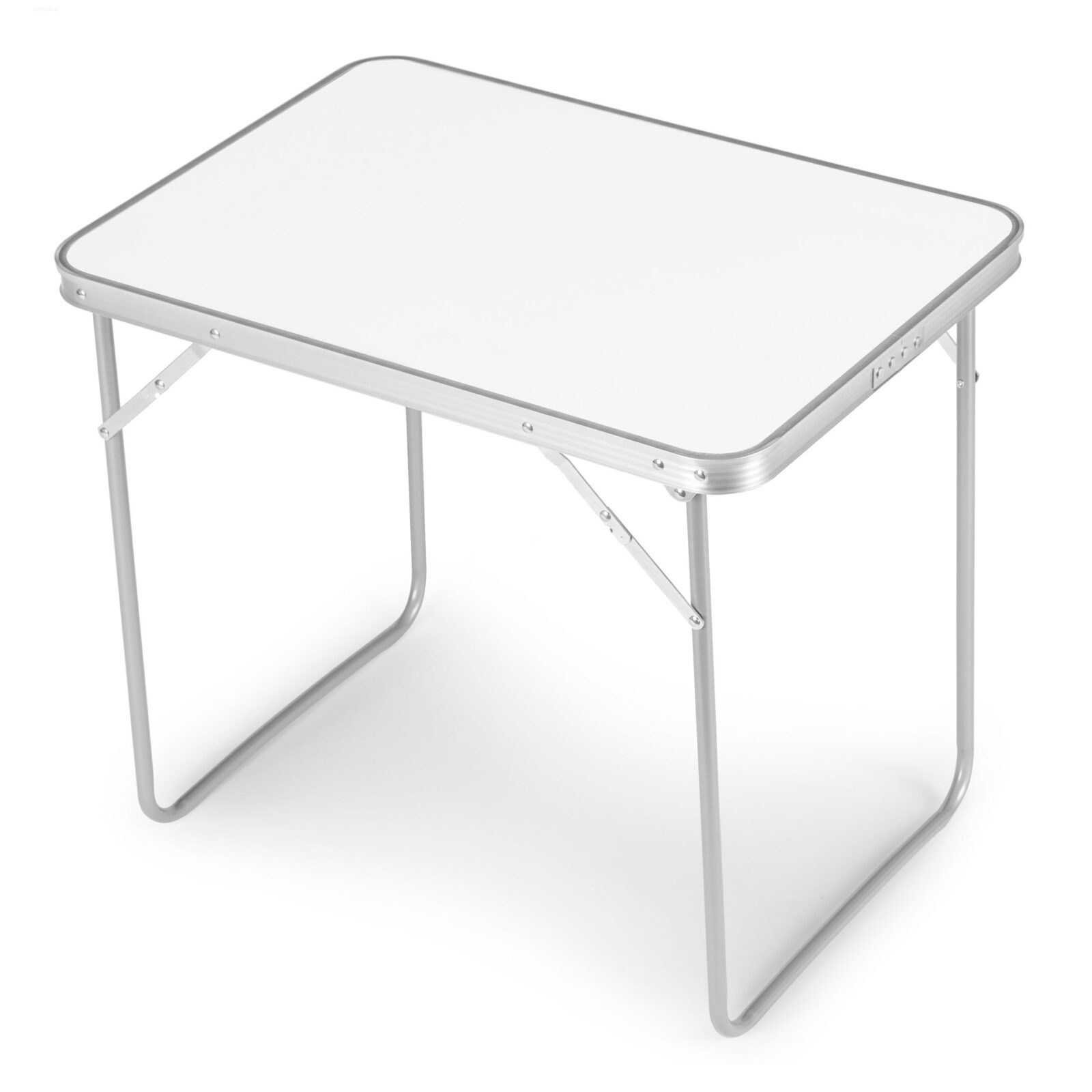 Stolik turystyczny stół piknikowy składany blat 80x60 cm biały - obrazek 4