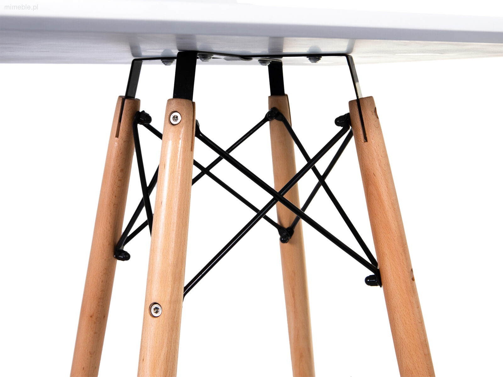 Stół w Stylu Skandynawskim Square 60 cm - obrazek 8