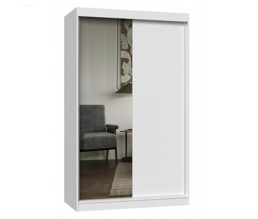 Szafa przesuwna Iga z lustrem 120 cm