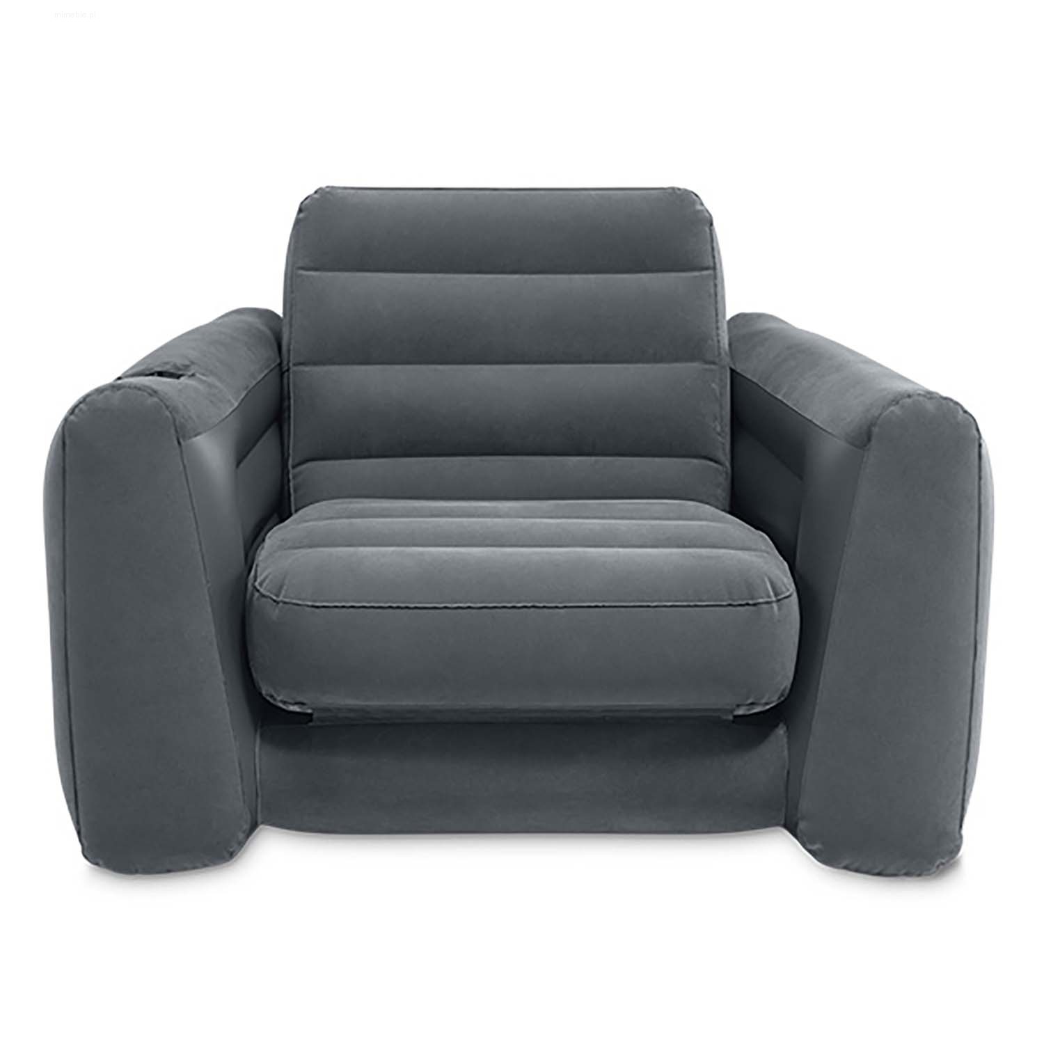 Pompowany fotel materac leżanka łóżko 2w1 INTEX 66551 - obrazek 2