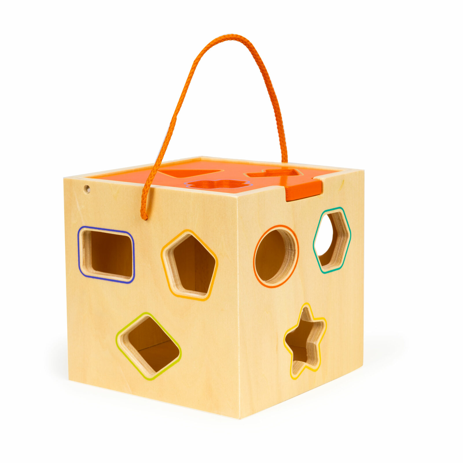 Drewniana Kostka Edukacyjna Sorter - obrazek 5