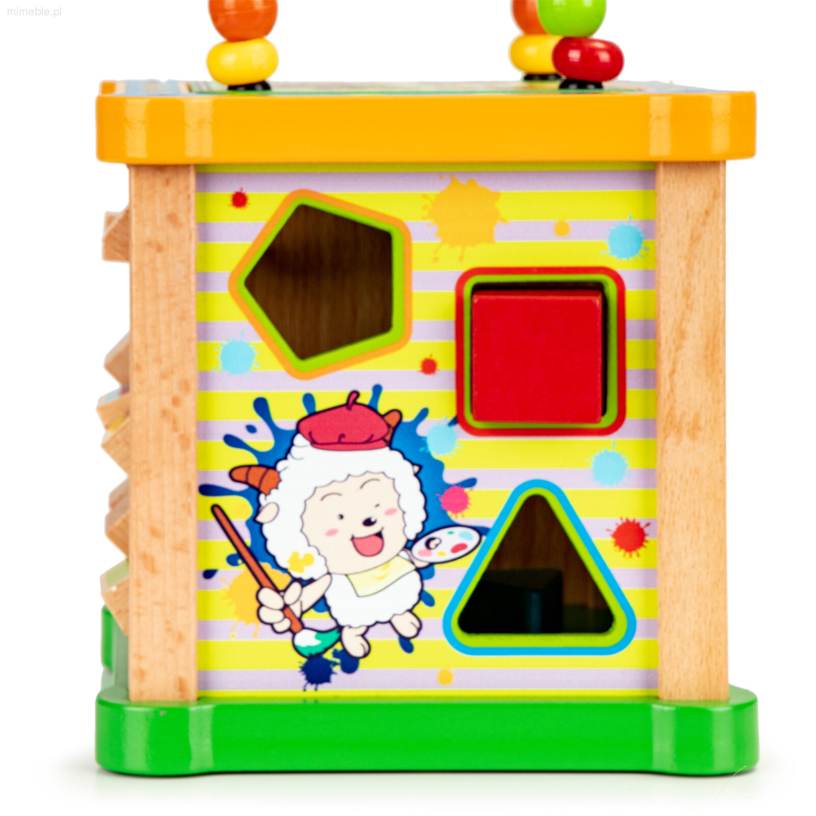 Drewniana Kostka Edukacyjna TicTacToe - obrazek 8