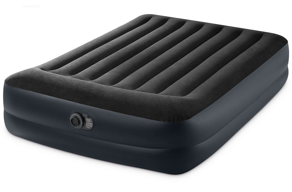 Materac dmuchany do spania 203x152 cm dwuosobowy łóżko INTEX 64124 - obrazek 2