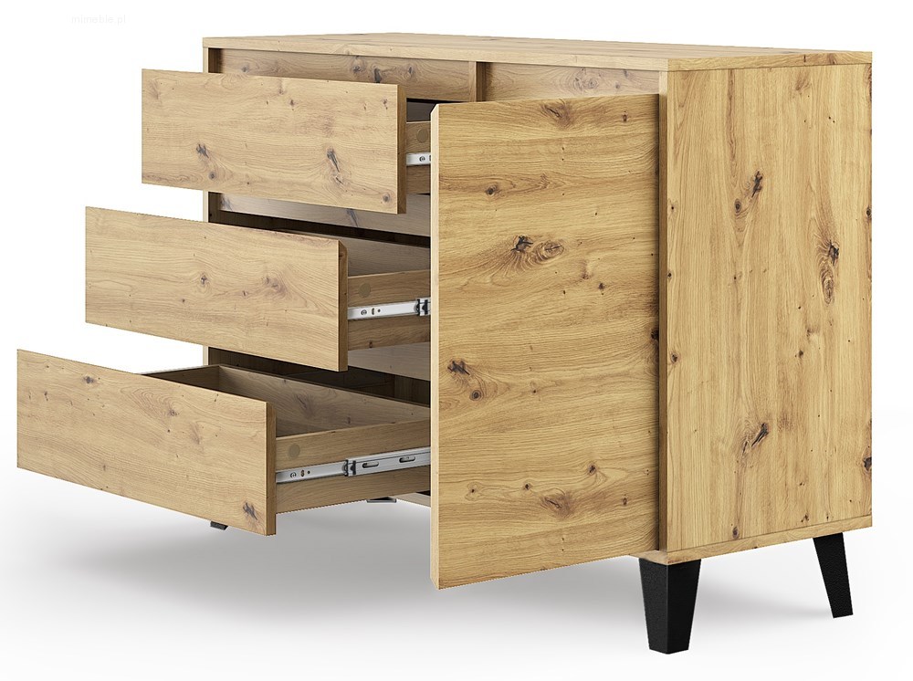 Komoda Scandi 1D 3S - obrazek 8