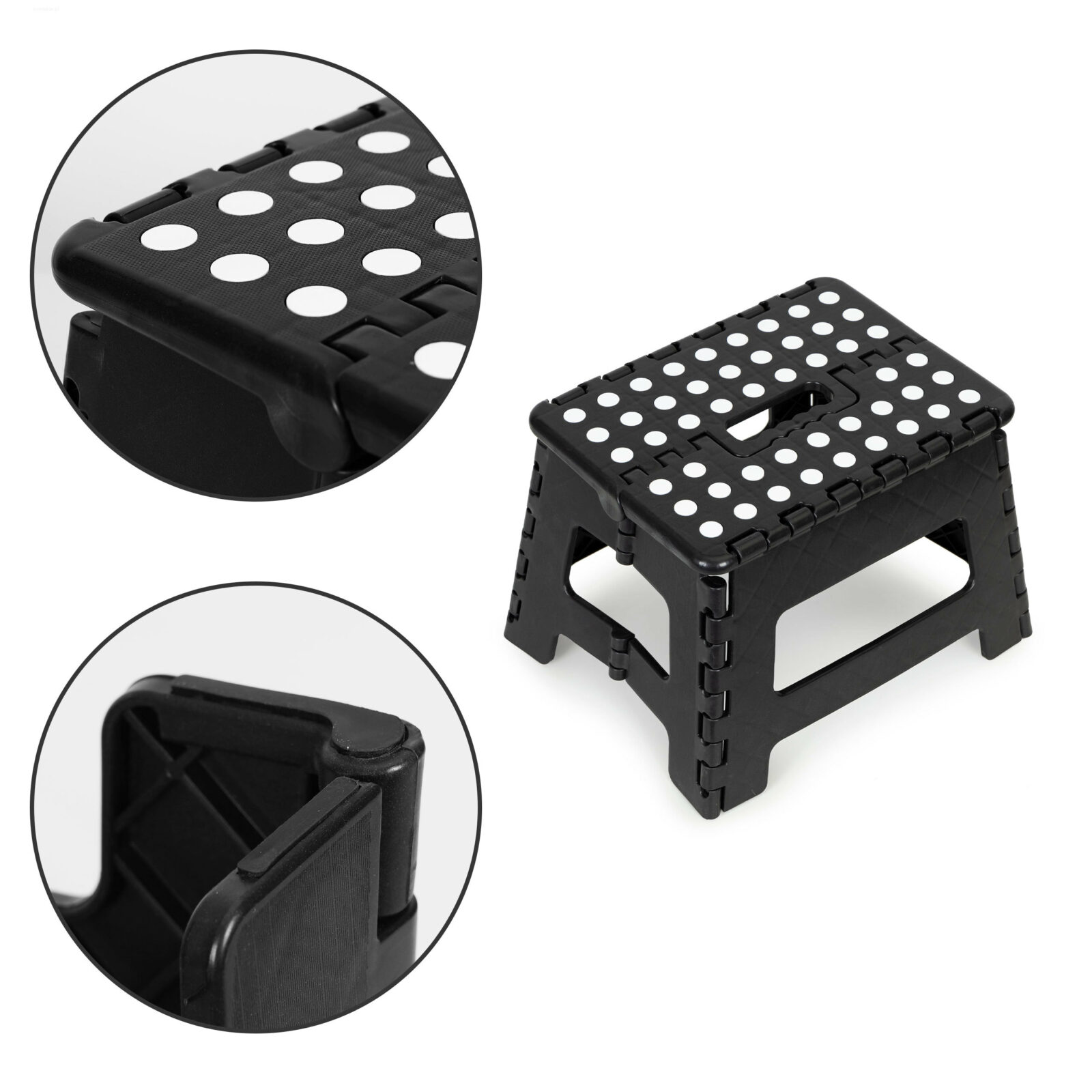 Stołek składany / taboret 1 stopniowy - 22 cm - obrazek 7