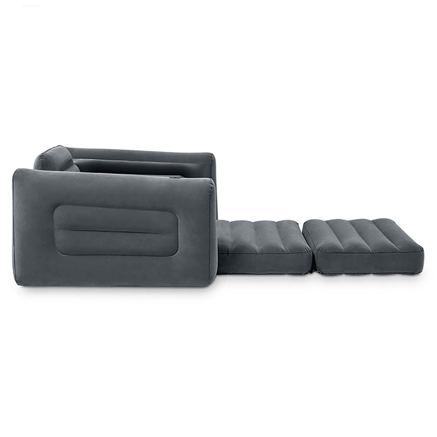 Pompowany fotel materac leżanka łóżko 2w1 INTEX 66551 - obrazek 4