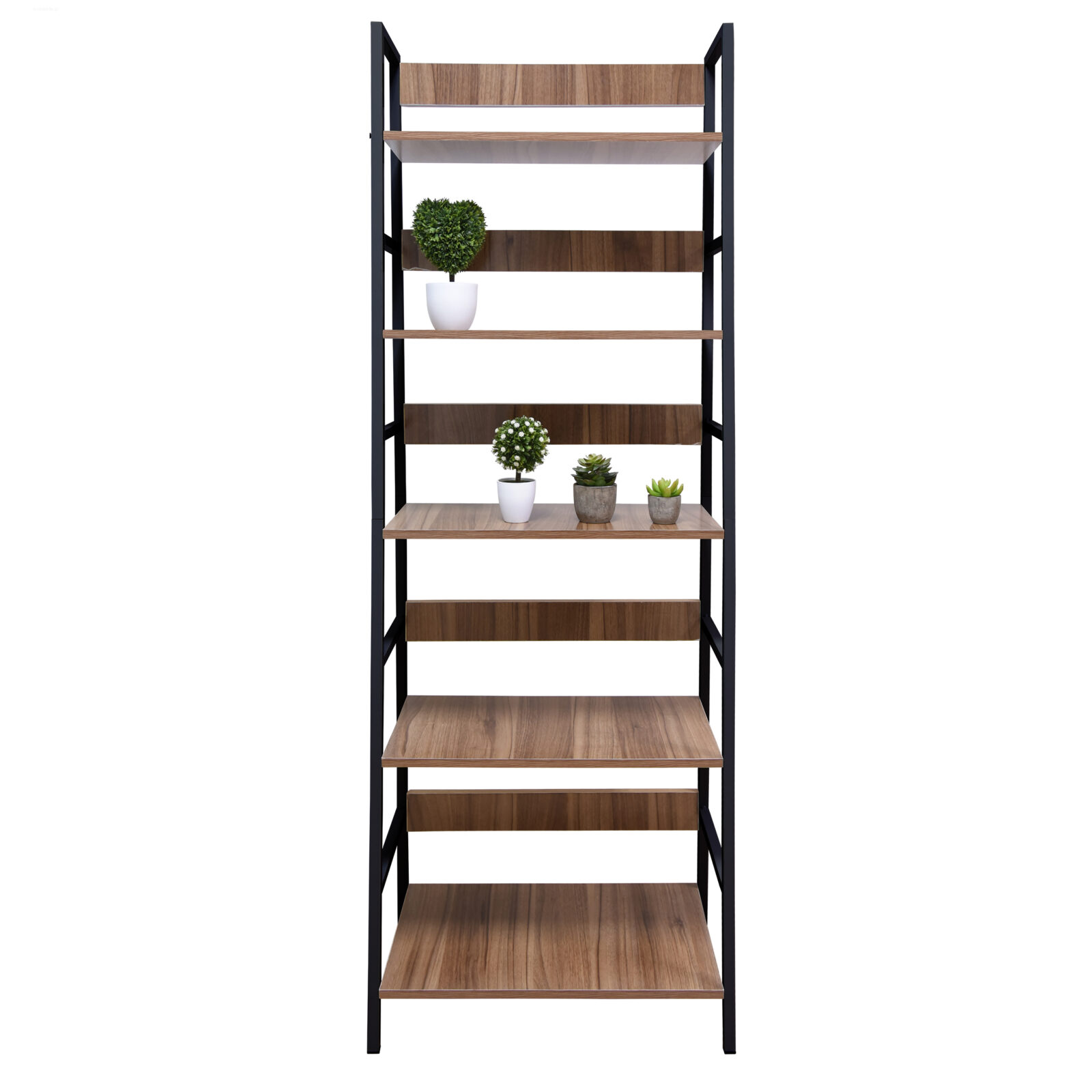 Regał / biblioteczka loft z 5 półkami - obrazek 4