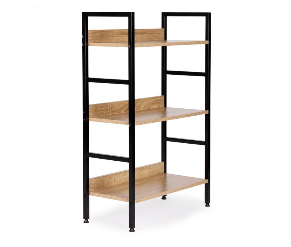 Regał w Stylu Loftowym 3 Półki - 60 cm