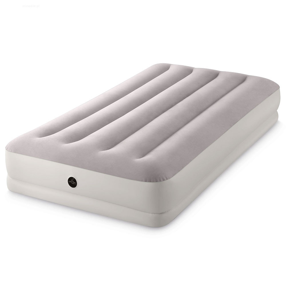 Materac pompowany do spania 191x99x30 cm jednosobowy z pompką USB INTEX 64177 - obrazek 3