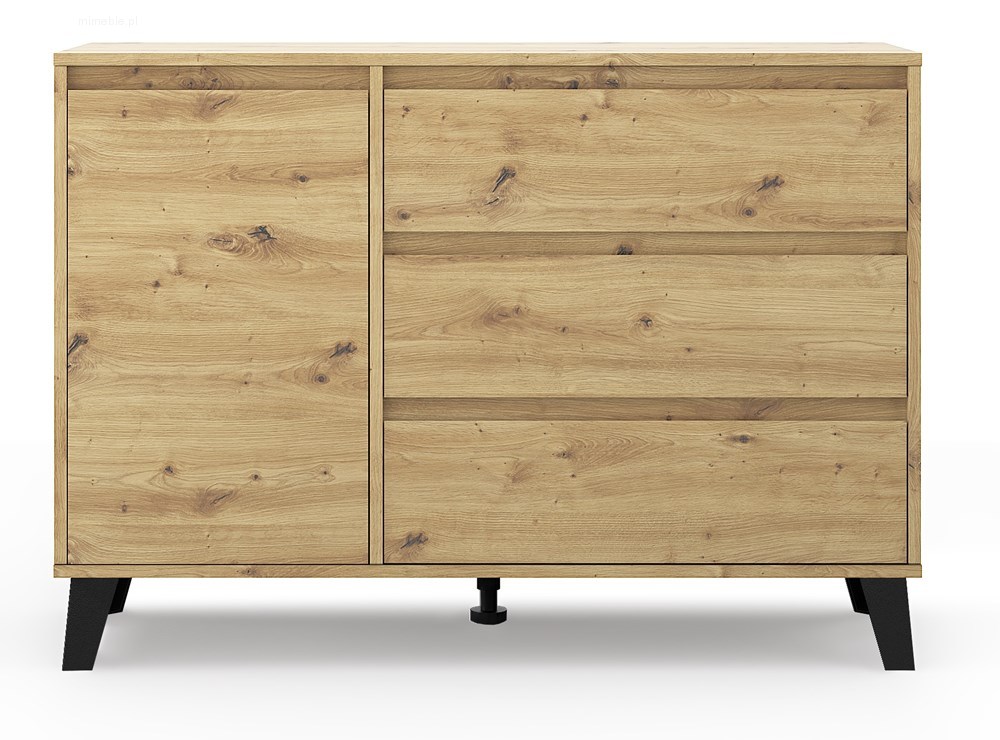 Komoda Scandi 1D 3S - obrazek 4