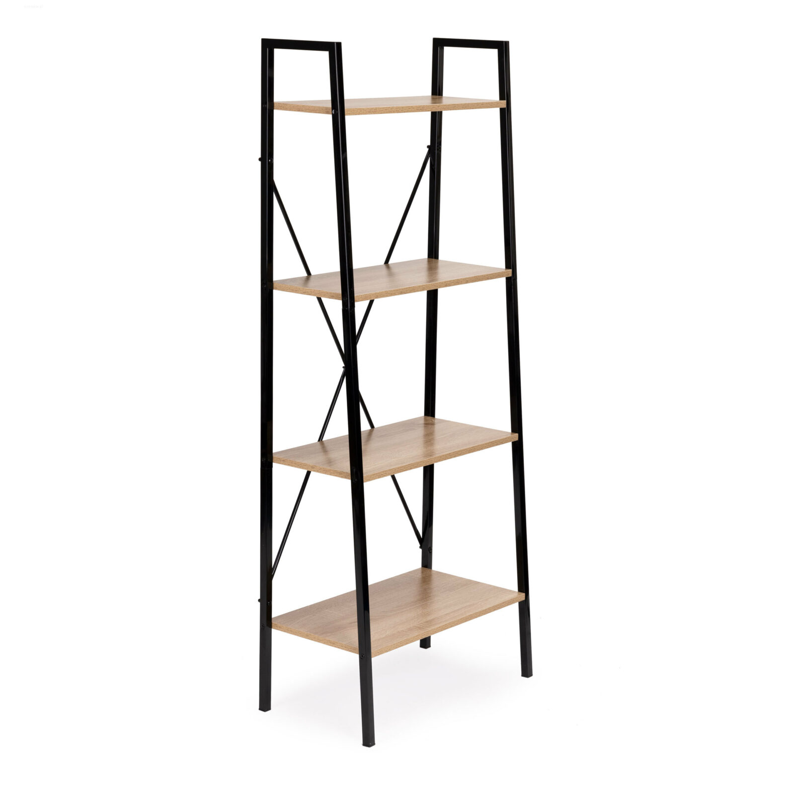 Regał w stylu loftowym 4 półki 60 cm - obrazek 3