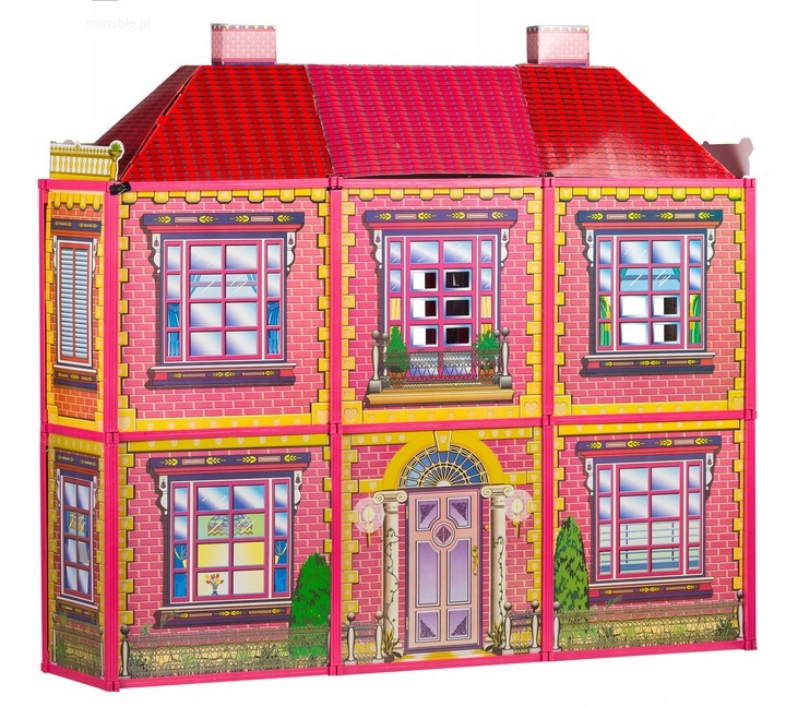 Domek Dla Lalek Willa z mebelkami - obrazek 4