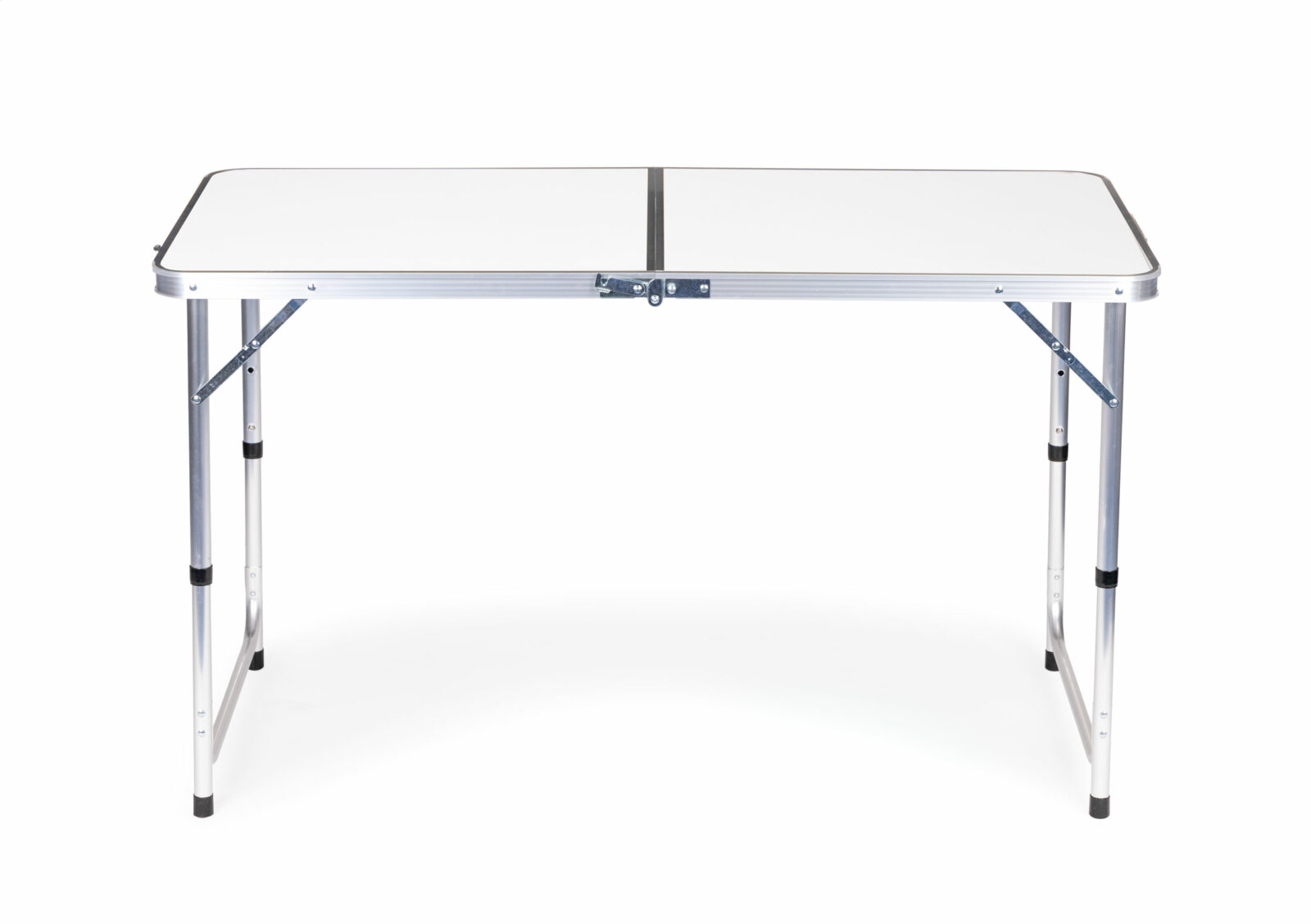 Stolik turystyczny stół składany kemping biały blat 120 x 60 cm - obrazek 5