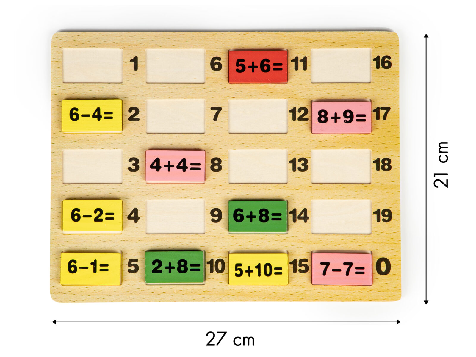 Klocki Matematyczne Domino - obrazek 5