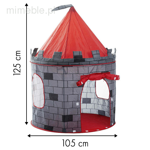 Namiot zamek rycerza namiocik domek dla dzieci Castle Iplay - obrazek 4