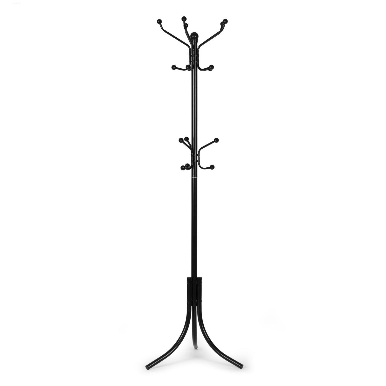 Wieszak na ubrania stojący 16 haczyków metal 184 cm - obrazek 2