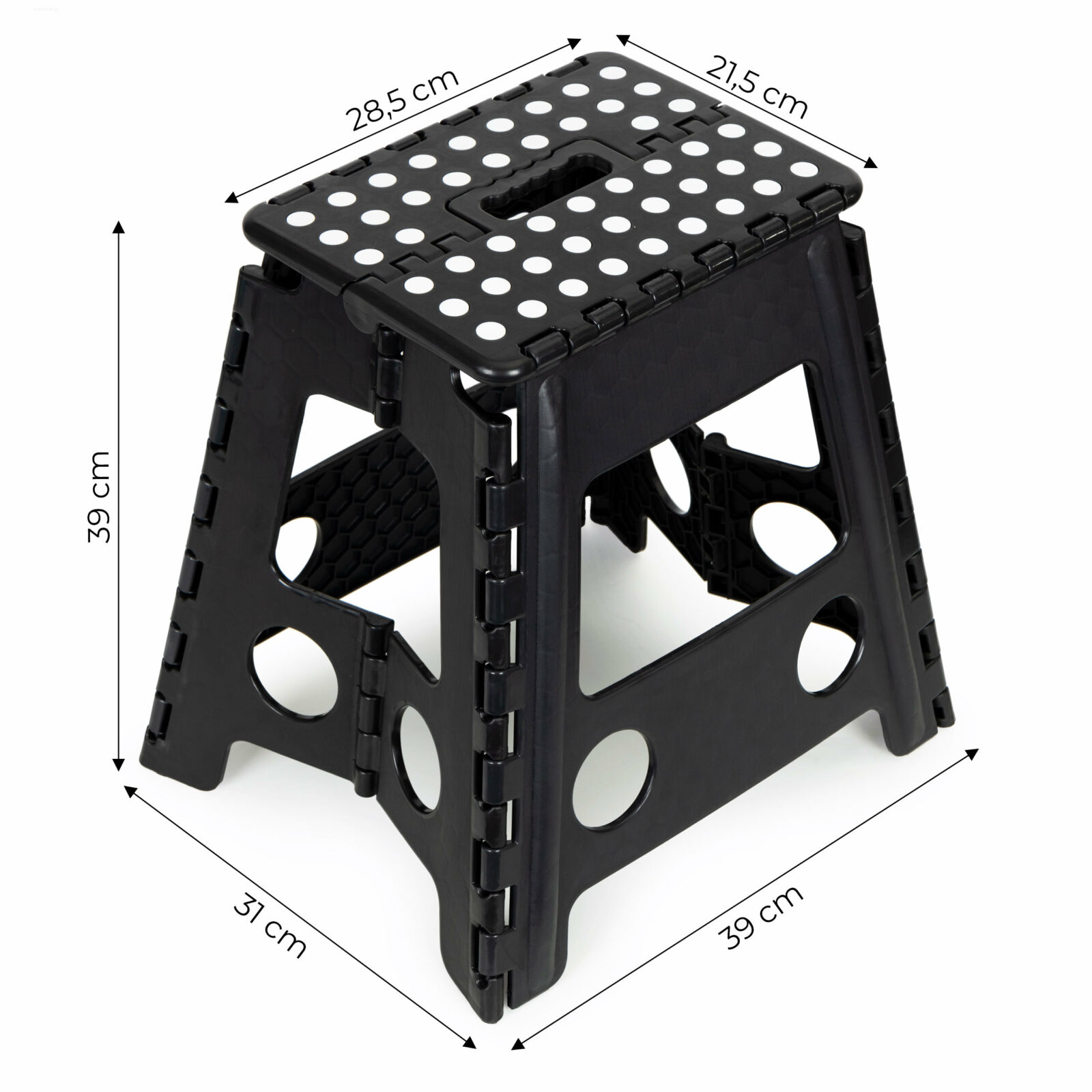Stołek składany / taboret1 stopniowy - 39 cm - obrazek 8
