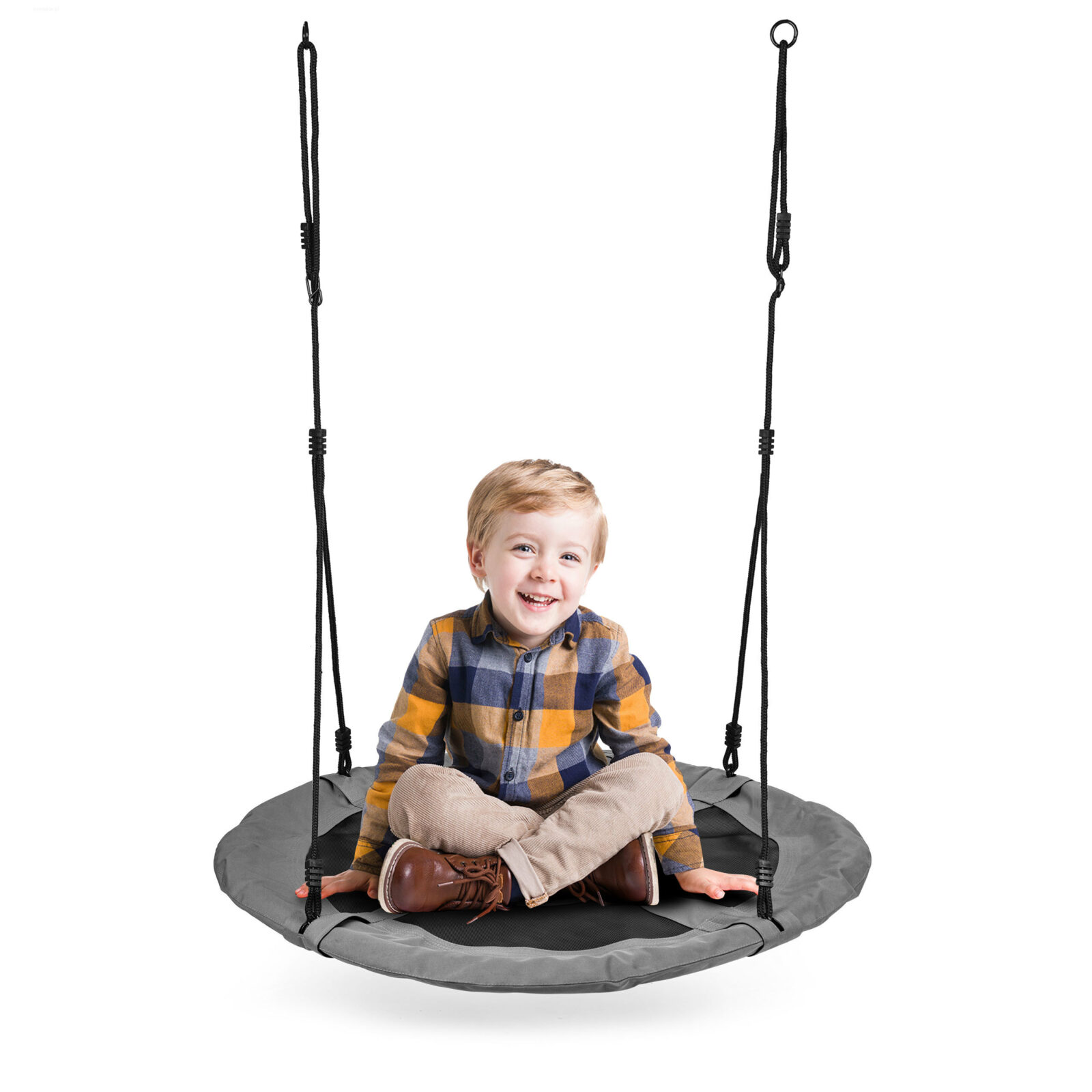 Huśtawka ogrodowa bocianie gniazdo 100cm szara ECOTOYS - obrazek 6