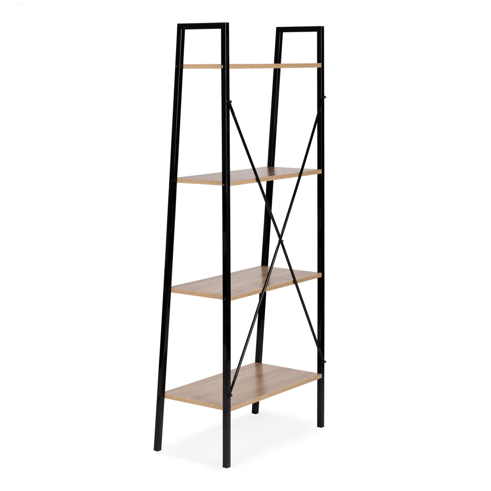Regał w stylu loftowym 4 półki 60 cm - obrazek 4