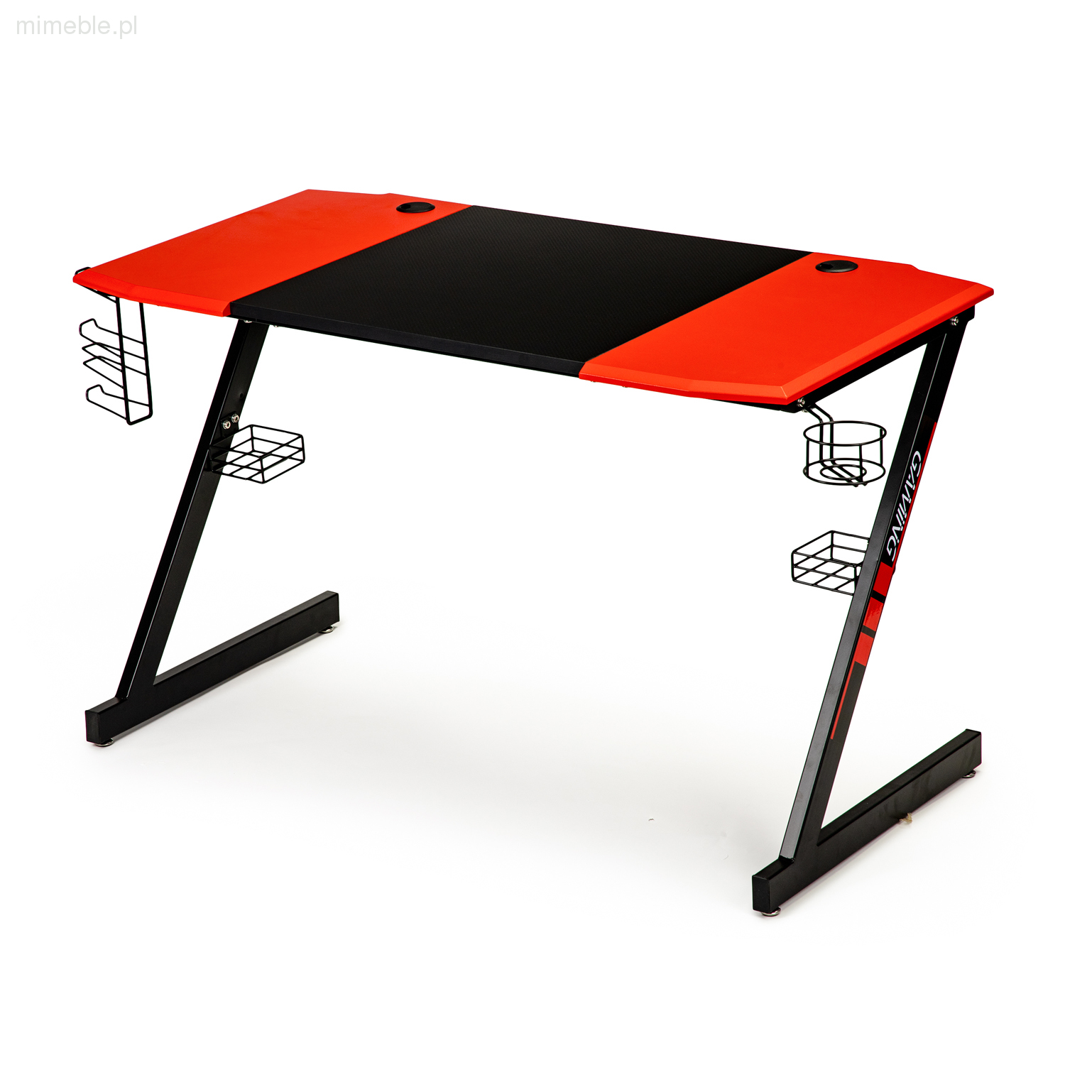 Biurko GAMING B-RED - obrazek 4