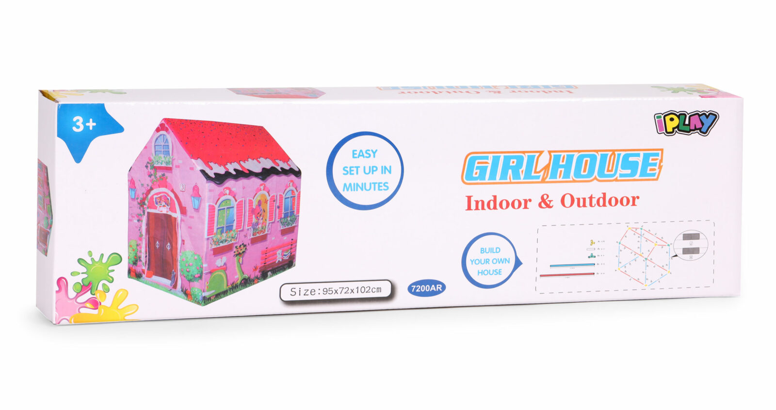 Namiocik Różowy Domek - obrazek 8