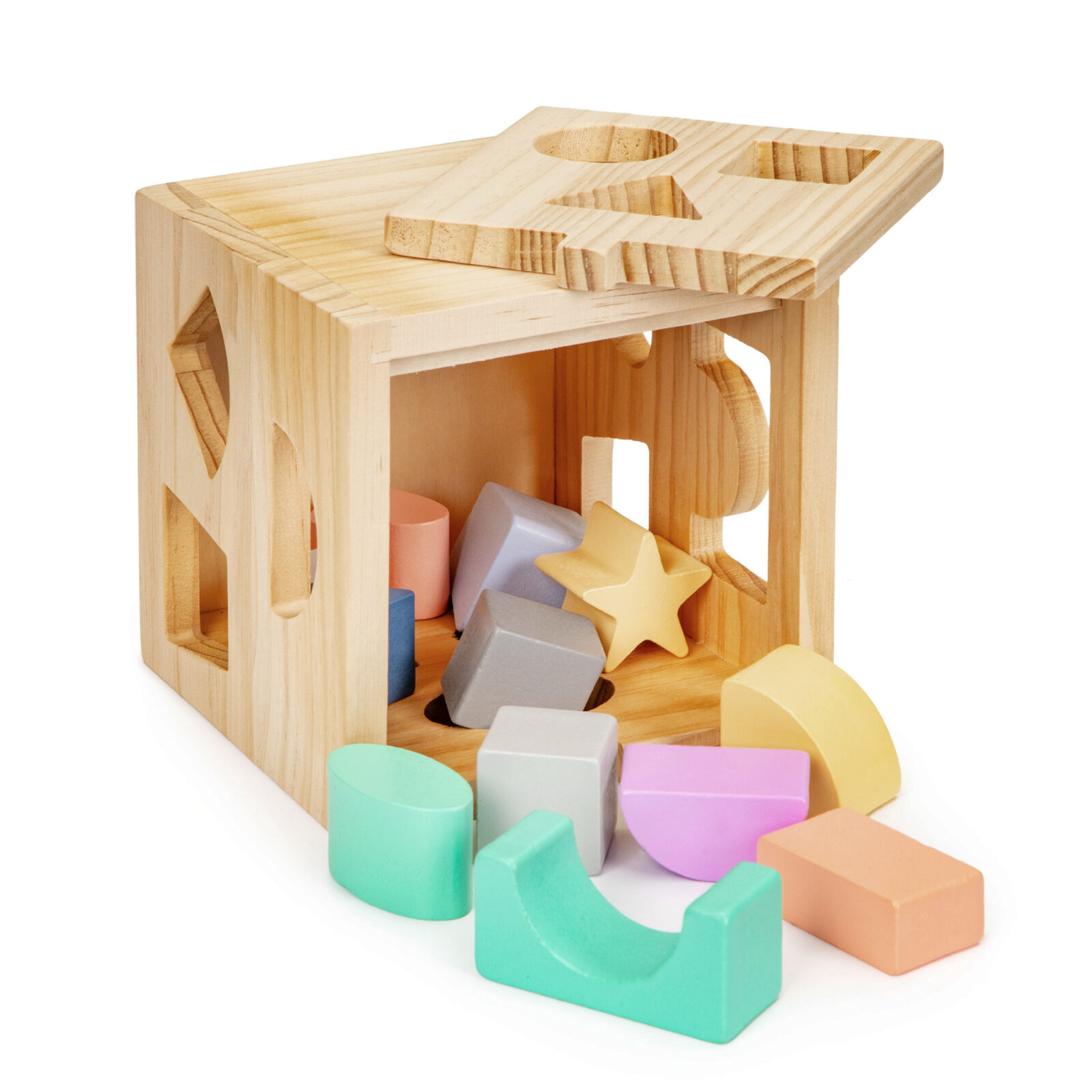 Drewniana Kosta Edukacyjna Sorter - obrazek 4