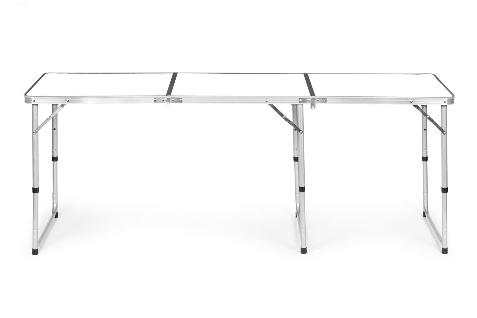 Stolik turystyczny stół składany kemping biały blat 180 x 60 cm - obrazek 2