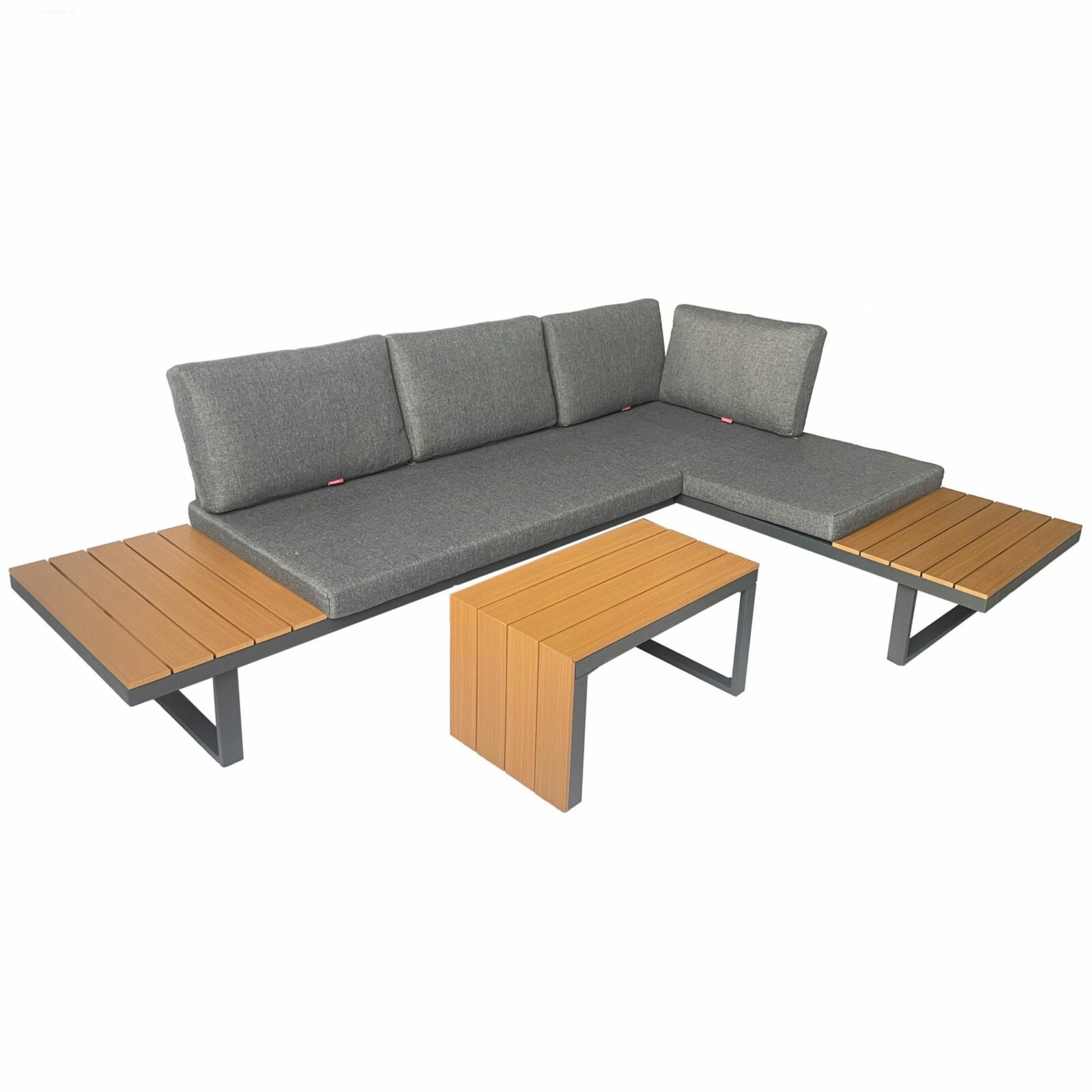 Zestaw mebli ogrodowych Nuforma narożnik sofa stolik - obrazek 4