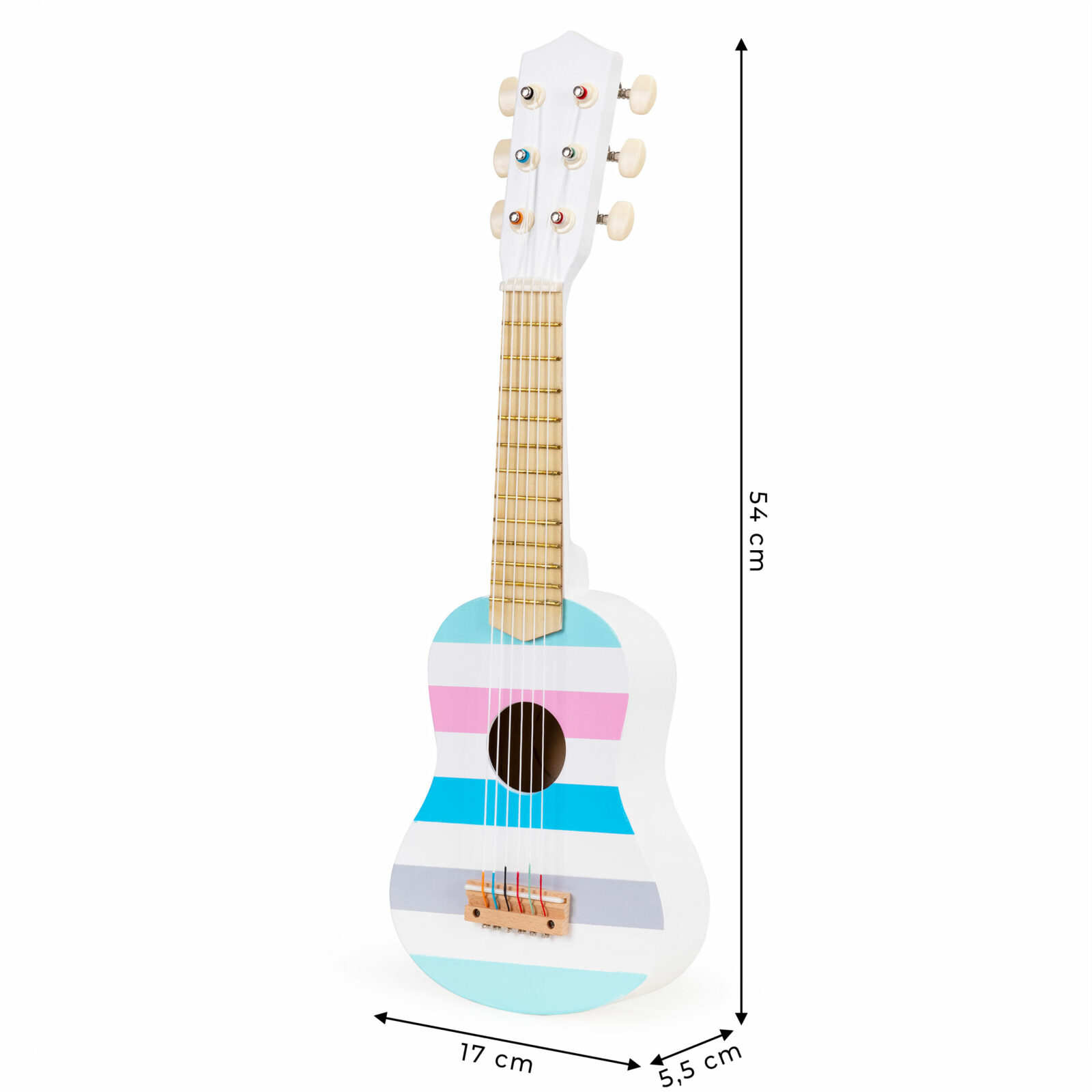 Drewniana Gitara Klasyczna Dla Dzieci - obrazek 3