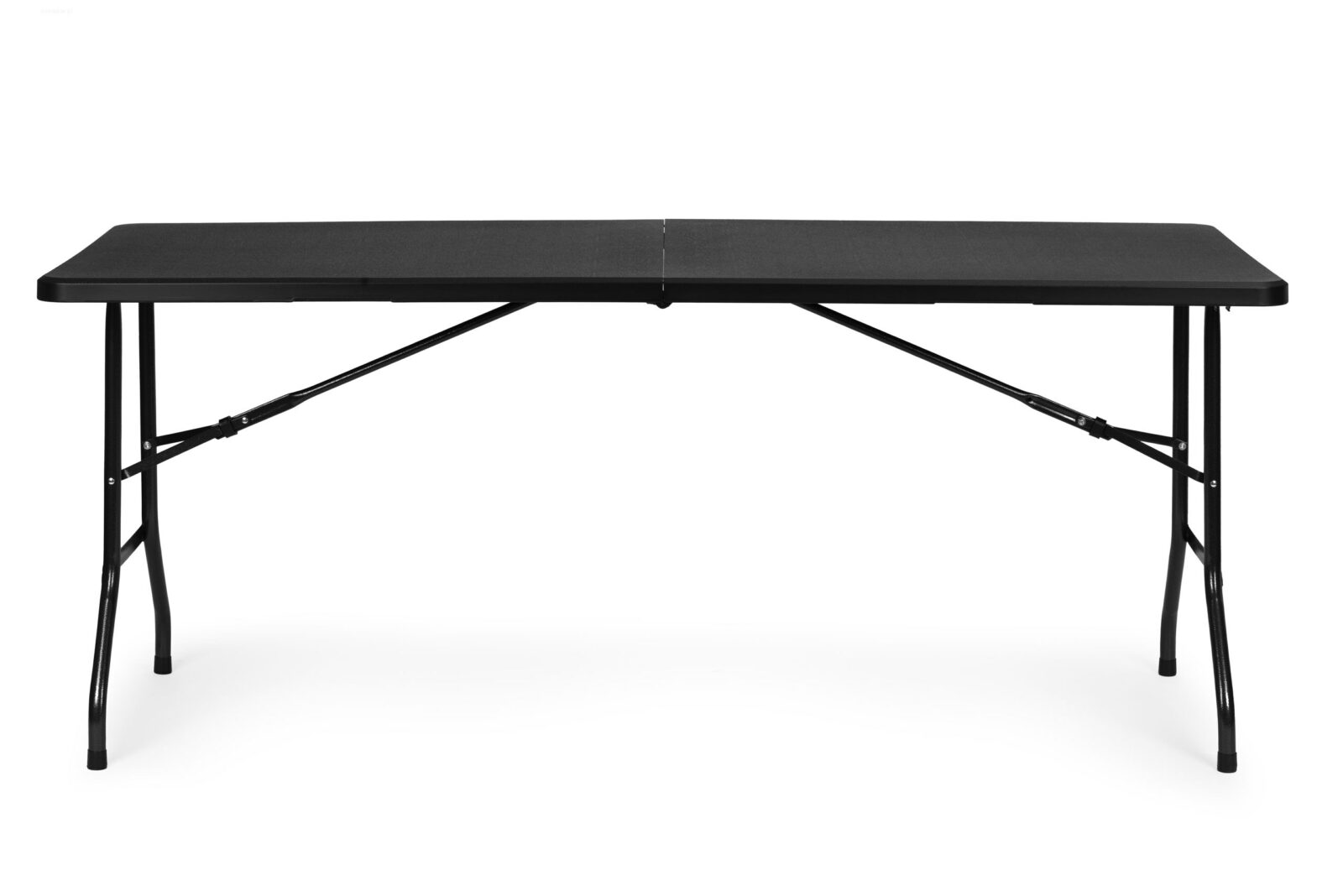 Stół cateringowy 180 cm składany w walizkę czarny ModernHome - obrazek 2