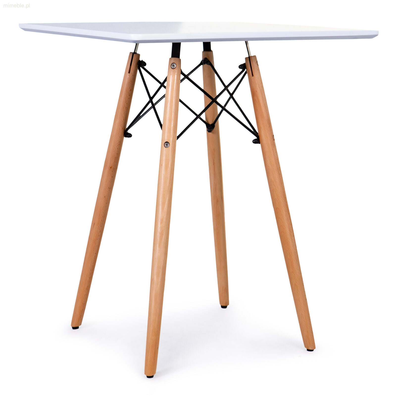 Stół w Stylu Skandynawskim Square 60 cm - obrazek 3