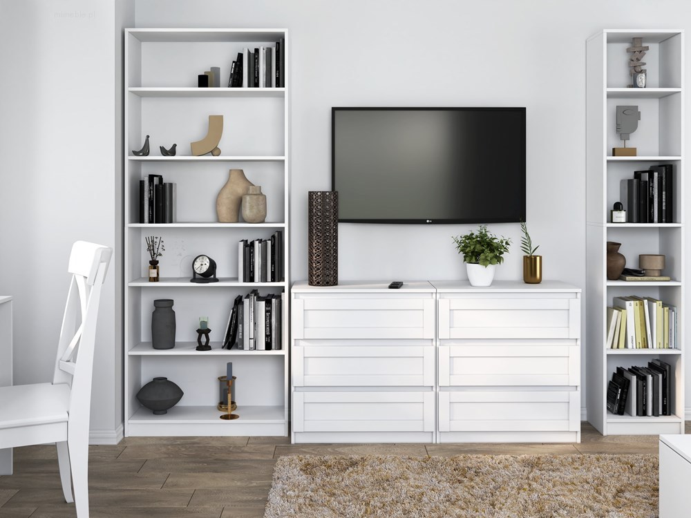 Regał 80cm Pafos biały - obrazek 7