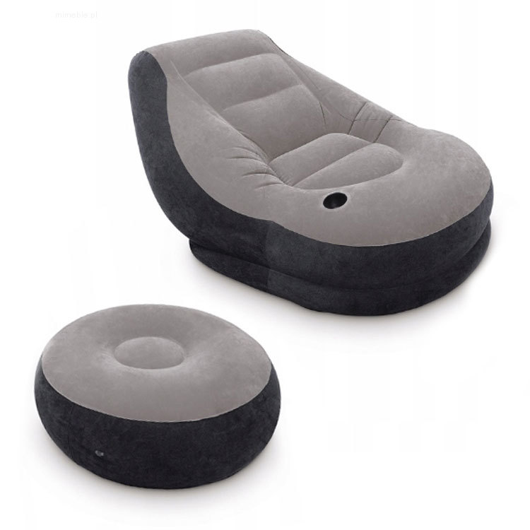 Dmuchana sofa z podnóżkiem - obrazek 2