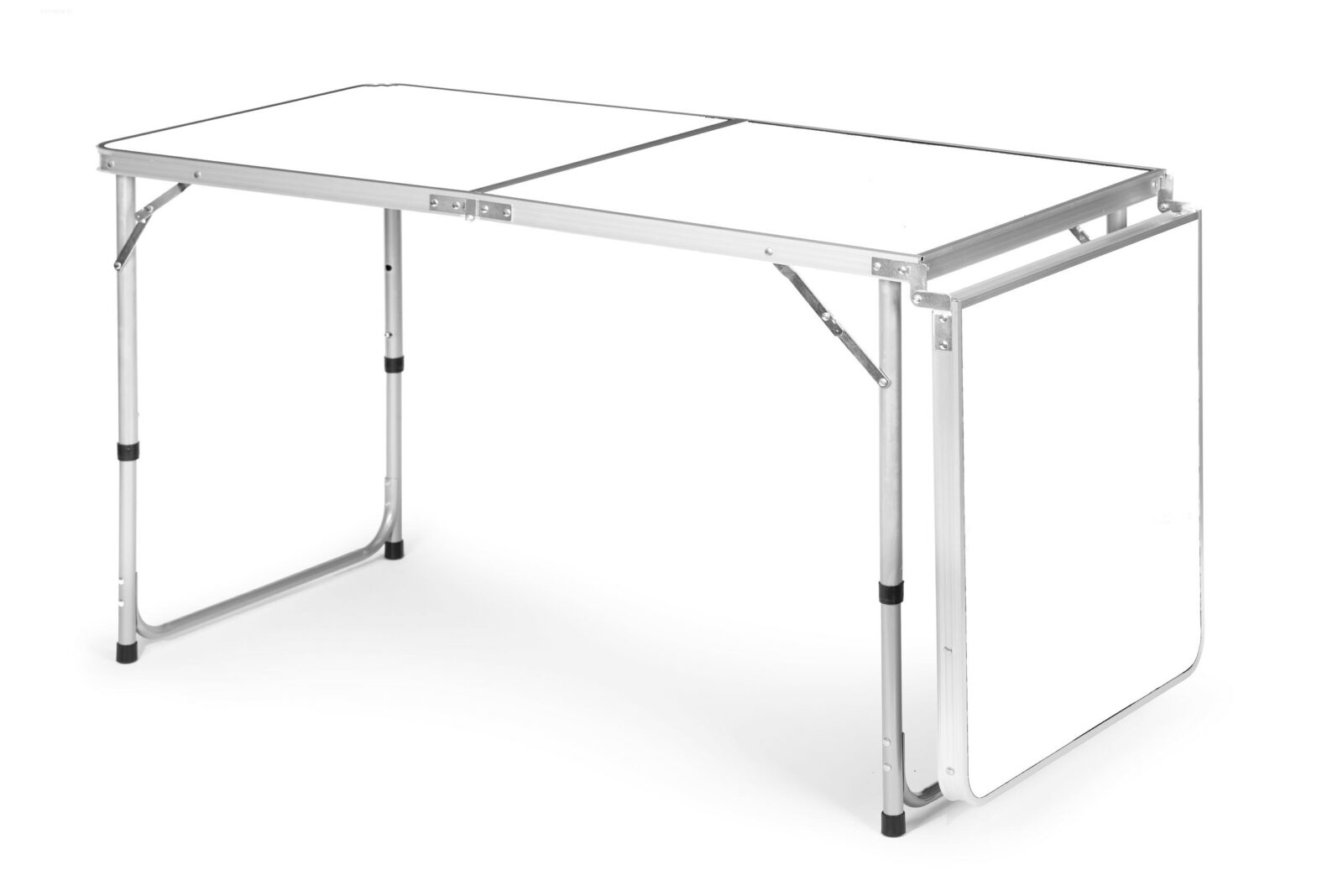 Stolik turystyczny stół składany kemping biały blat 180 x 60 cm - obrazek 4