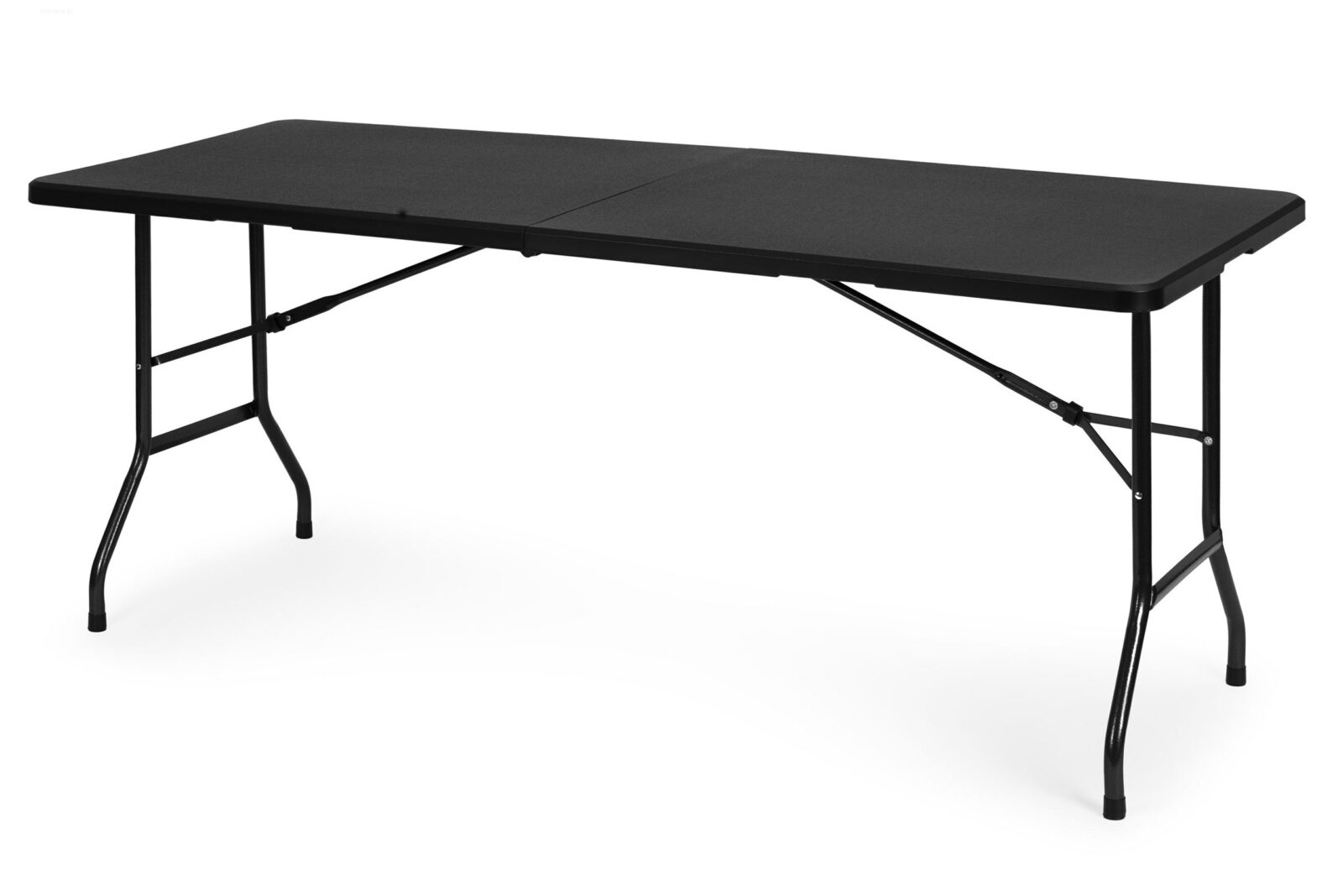 Stół cateringowy 180 cm składany w walizkę czarny ModernHome - obrazek 3