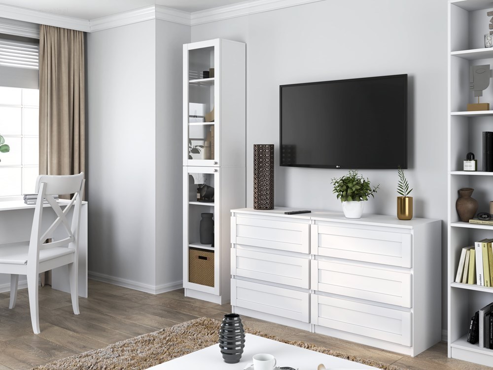 Witryna 40cm Pafos biały 2S - obrazek 4