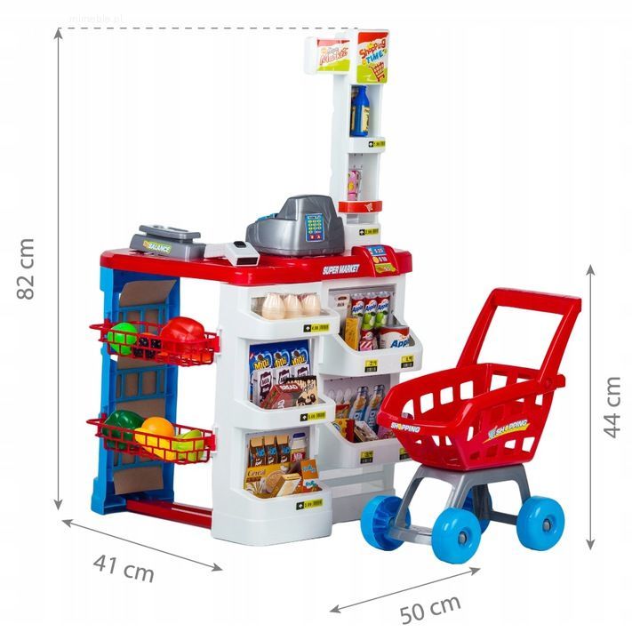 Supermarket, kasa sklepowa + wózek - obrazek 6