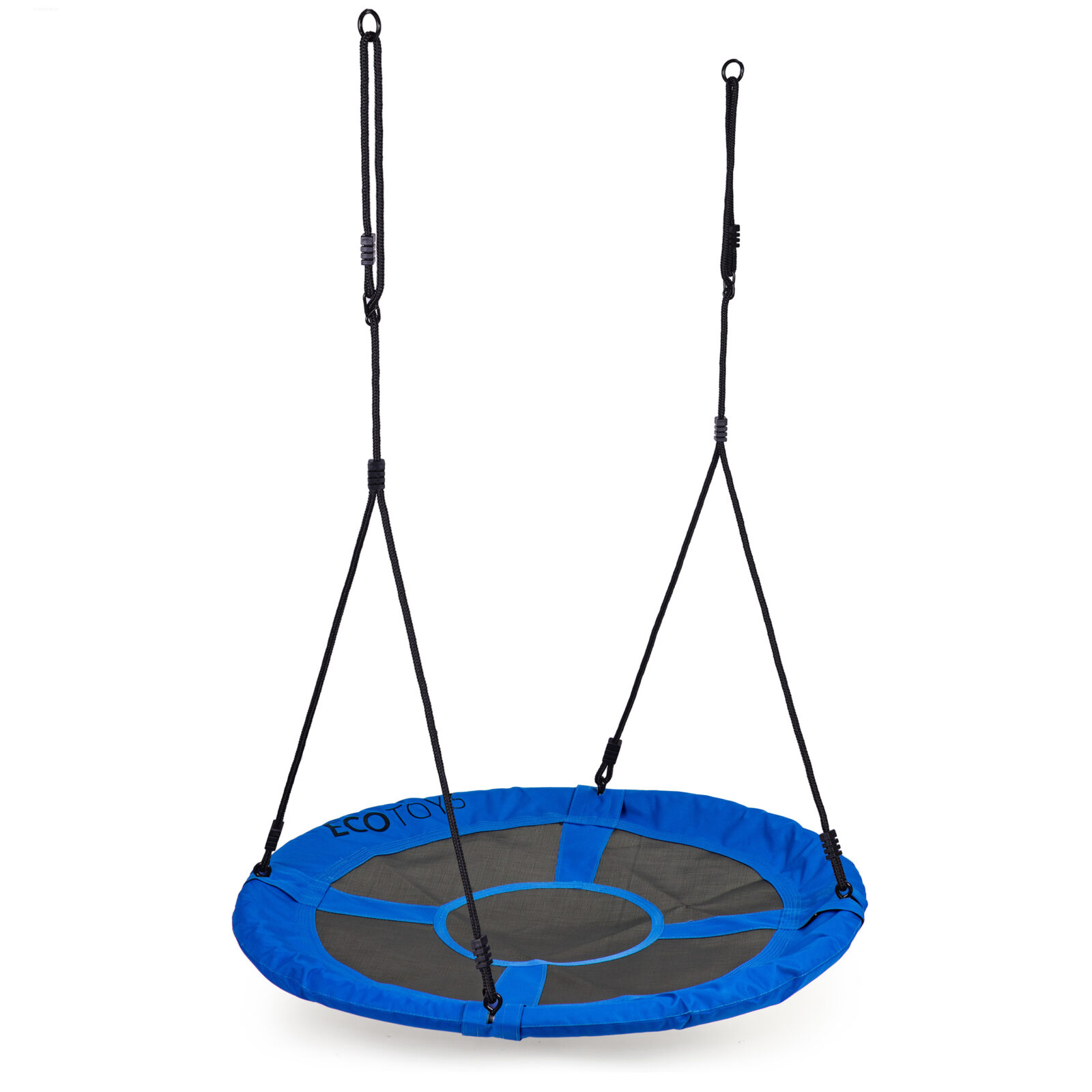 Huśtawka ogrodowa bocianie gniazdo 100cm niebieska ECOTOYS - obrazek 4