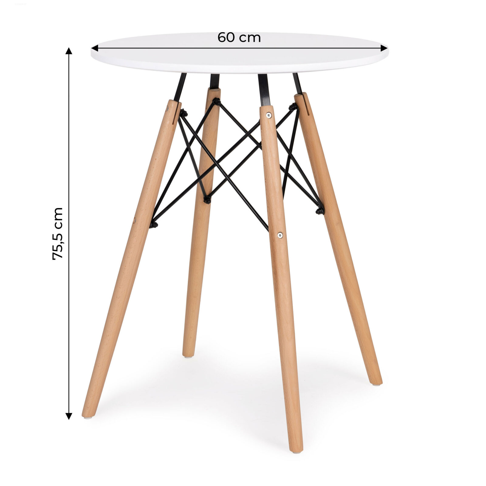 Stół w stylu skandynawskim 60 cm - obrazek 8