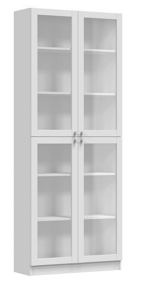 Witryna 80 cm Pafos biały 4S - obrazek 2